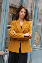 Charger l'image dans la galerie, Veste Diane - Jaune Moutarde de Dijon