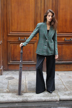 Charger l'image dans la galerie, Veste Diane - Vert à carreaux l'île Saint-Louis