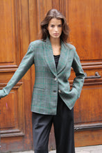 Charger l'image dans la galerie, Veste Diane - Vert à carreaux l'île Saint-Louis