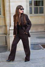 Charger l'image dans la galerie, Pantalon Zoé - Marron Rayé Seine