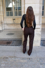 Charger l'image dans la galerie, Pantalon Zoé - Marron Rayé Seine