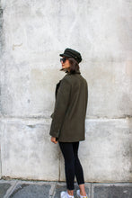 Charger l'image dans la galerie, Veste oversize Mathilde - Olive Gris de Provence
