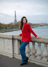 Charger l'image dans la galerie, Veste Oversize Mathilde - Rouge Amour