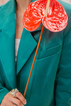 Load image into Gallery viewer, Mathilde oversized jacket - Emerald Biarritz