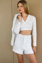 Load image into Gallery viewer, Constance Shorts - Marais White