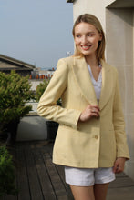 Load image into Gallery viewer, Diane Jacket - Pale Yellow Palais Royal
