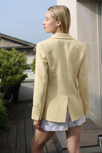 Load image into Gallery viewer, Diane Jacket - Pale Yellow Palais Royal