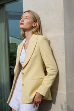 Load image into Gallery viewer, Diane Jacket - Pale Yellow Palais Royal