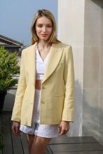 Load image into Gallery viewer, Diane Jacket - Pale Yellow Palais Royal