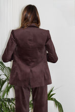 Charger l'image dans la galerie, Veste Diane - Marron Foncé Rive Gauche