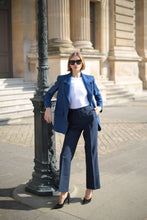 Load image into Gallery viewer, Mathilde Oversized Jacket - Dark Blue Fontainebleau