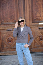 Charger l'image dans la galerie, Veste courte Victoire - Gris Chambord