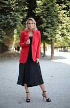 Charger l'image dans la galerie, Veste Oversize Mathilde - Rouge Amour