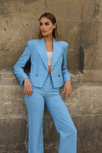 Load image into Gallery viewer, Victoire Short Jacket - Sky Blue Antibes