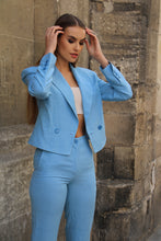 Load image into Gallery viewer, Victoire Short Jacket - Sky Blue Antibes