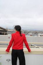 Charger l'image dans la galerie, Veste courte Victoire - Rouge Amour