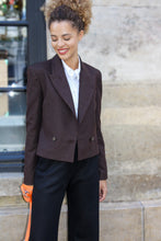 Charger l'image dans la galerie, Veste courte Victoire - Marron Vaugirard
