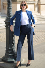 Charger l'image dans la galerie, Pantalon Zoé - Bleu Foncé Fontainebleau
