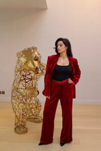 Charger l'image dans la galerie, Pantalon Agathe- Rouge Montorgueil