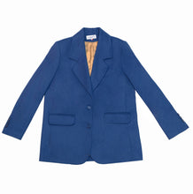 Load image into Gallery viewer, Mathilde Oversized Jacket - Dark Blue Fontainebleau