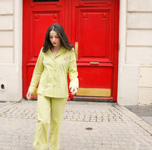 Load image into Gallery viewer, Pyjama Charlotte Jaune en coton