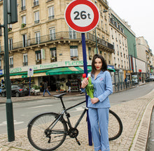 Load image into Gallery viewer, Pyjama en coton bleu