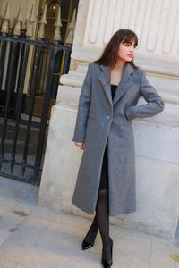 Emma coat - Gris Chambord