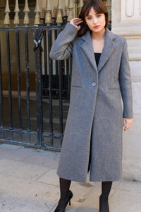 Manteau Emma - Gris Chambord