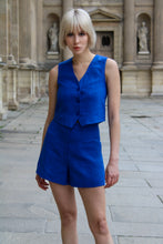 Charger l&#39;image dans la galerie, Short Constance - Bleu Limoges
