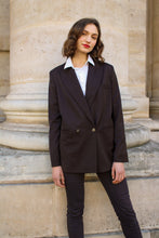 Charger l&#39;image dans la galerie, Veste Louise - Marron de Blois

