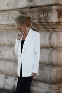 Louise Jacket - White Île d'Yeu