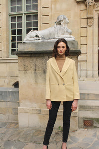 Veste Louise -  Jaune Pâle Montmartre