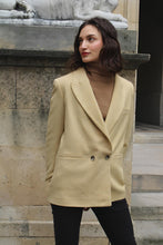 Charger l&#39;image dans la galerie, Veste Louise -  Jaune Pâle Montmartre
