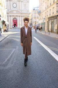 Emma coat - Macchiato Parisien