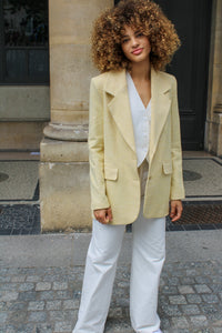 Veste oversize Mathilde - Jaune Pale Palais Royal