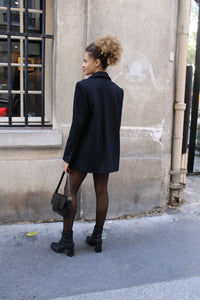 Mathilde oversized jacket - Black Azay-le-Rideau