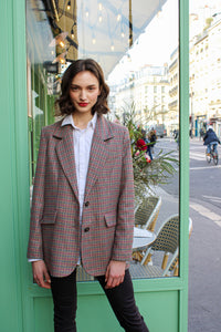 Mathilde check Villandry jacket