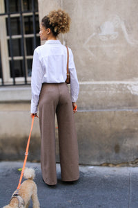 Agathe pants - Montparnasse hazelnut