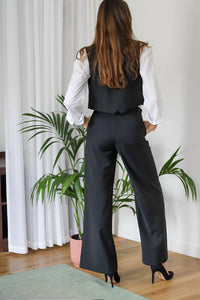 Pantalon Agathe - Noir Opéra