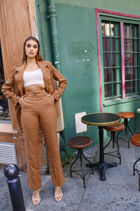 Pantalon Zoé - Caramel Bretagne