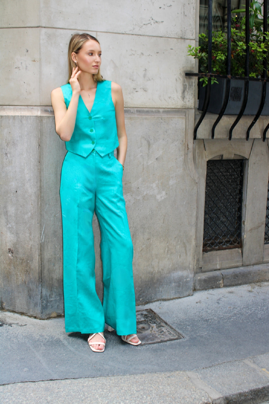 Agathe Pants - Limoges Blue