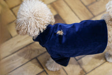 Upload image to gallery, Veste Ciboulette Pour Chien - Bleu Nuit St Germain
