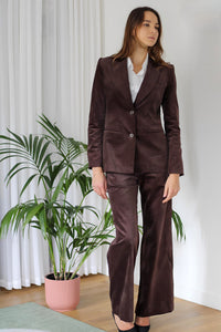 Pantalon Agathe - Marron Foncé Rive Gauche