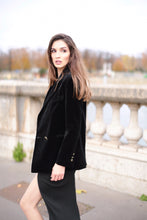 Charger l&#39;image dans la galerie, Veste Louise - Noir Vendôme
