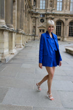 Charger l&#39;image dans la galerie, Veste oversize Mathilde - Bleu Royal Limoges
