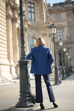 Upload image to gallery, Mathilde Oversize Jacket - Dark Blue Fontainebleau
