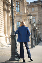 Charger l&#39;image dans la galerie, Pantalon Zoé - Bleu Foncé Fontainebleau
