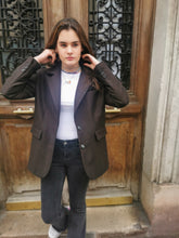 Charger l&#39;image dans la galerie, Veste oversize Mathilde - Marron foncé de Payne

