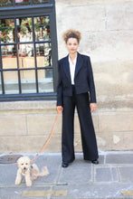 Upload image to gallery, Short jacket Victoire - Black Azay-le-Rideau

