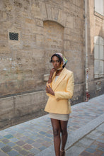 Charger l&#39;image dans la galerie, Veste Louise - Jaune Pastel Nice
